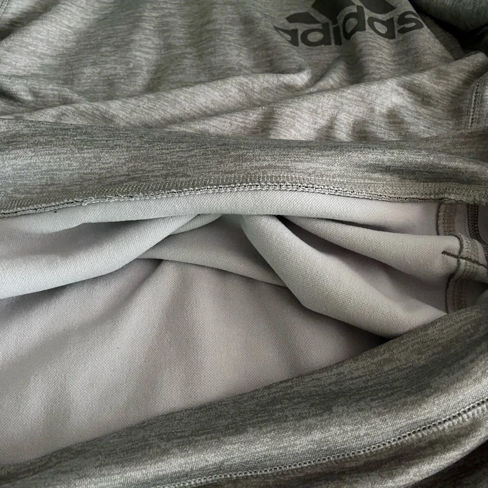 Adidas Gray Hoodie Large